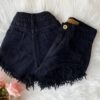 Shorts Jeans Preto - Sempre Linda Loja