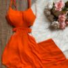 semprelindaloja com br vestido longo flavia viscolinho laranja 1