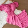 semprelindaloja com br vestido longo malu pipoca rosa chiclete 1