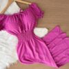 semprelindaloja com br vestido longo malu pipoca rosa chiclete