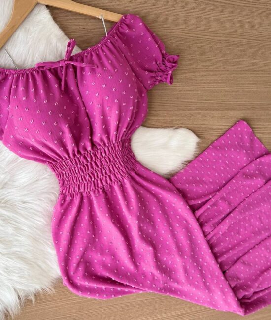 semprelindaloja com br vestido longo malu pipoca rosa chiclete