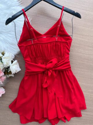 semprelindaloja com br vestido curto brenda estampado poa vermelho 8