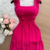 Vestido Curto Alice – Pink - Sempre Linda Loja