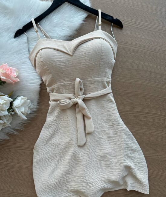 Vestido Longo Lavínia Tricoline Bordado – Branco - Sempre Linda Loja